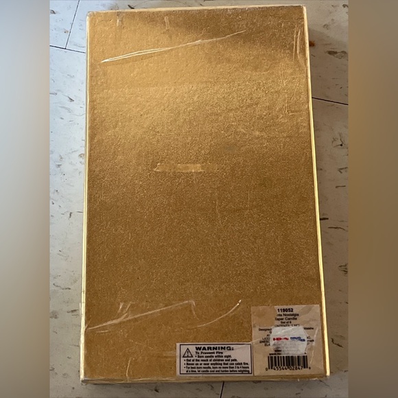 Vintage Enesco 2003 Silver Santa Nostalgic Candles Set of Six Rosalind Walshe - Picture 2 of 4